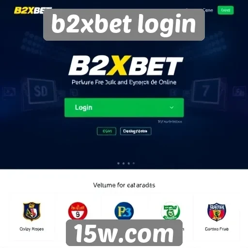 Acessibilidade do site b2xbet login para novos usuários